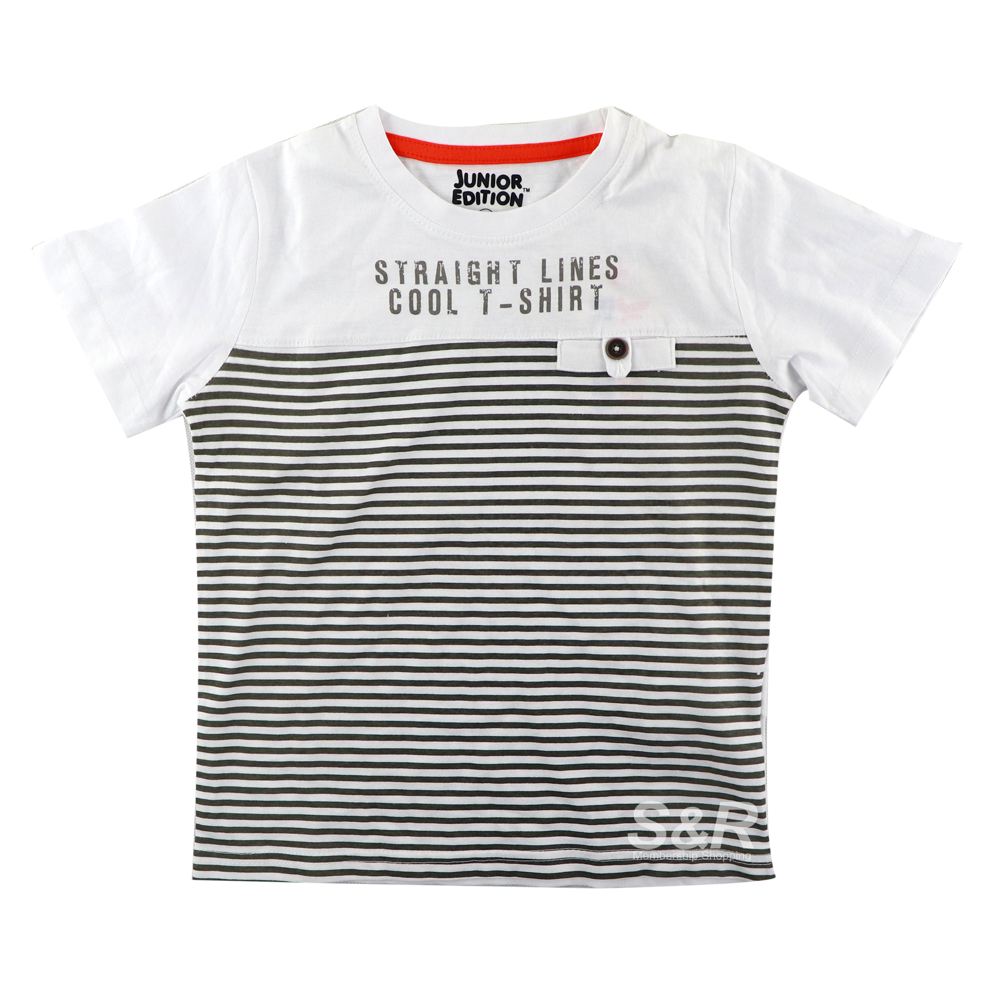 Junior Edition Printed Shirt for Boys with Pocket 1pc Junior Edition Printed Shirt for Boys with Pocket 1pc